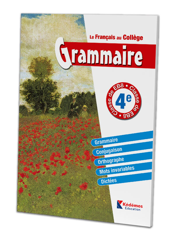 Grade 8 Grammar Copybook - Le Français au Collège
