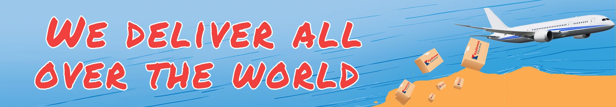 We deliver all over the world